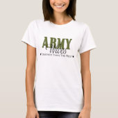 T-shirt Chemise d'épouses d'armée (Devant)