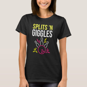 T-shirt Chemise d'équipe de bowling Splits'n Giggles Strik