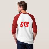 T-shirt chemise d'équipe de John de lennon (Dos entier)