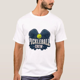 T-shirt Chemise d'équipe de pickleball – Badge d'équipe de