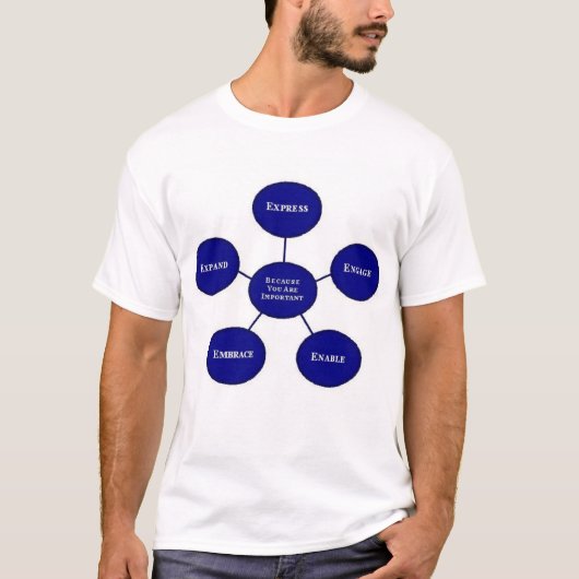 T-shirt Chemise d'équipe de sensibilisation sur l'autisme (Devant)