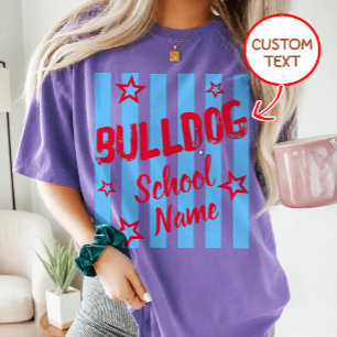 T-shirt Chemise d'équipe d'esprit scolaire de mascotte per