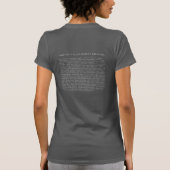 T-shirt Chemise d'équipe ! (La conception solide des (Dos)