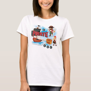 T-shirt Chemise des femmes pirates