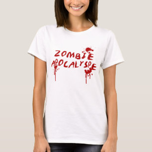 T-shirt Chemise des filles de Zombie Apocalypse - mort à