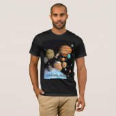 T-shirt Chemise des mondes de Kepler (Devant entier)