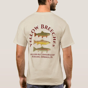 T-shirt Chemise des pêcheurs de sangsue jaune