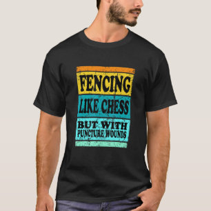 T-shirt Chemise D'Escrime Jeux De Sport Pour Hommes Femmes