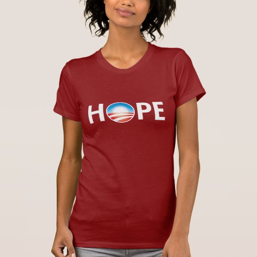 T-shirt Chemise d'ESPOIR d'Obama (Devant)