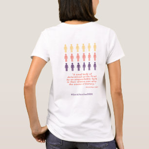 T-shirt Chemise d'essai du vaccin Inspirationnel