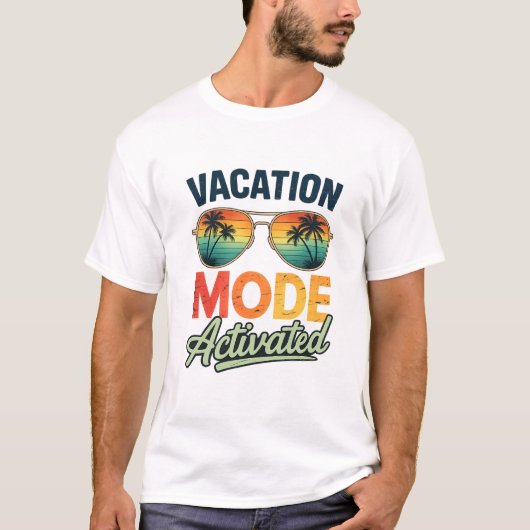 T-shirt Chemise d'été tropicale (Devant)
