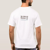 T-shirt Chemise détruite au Thorium (Dos)