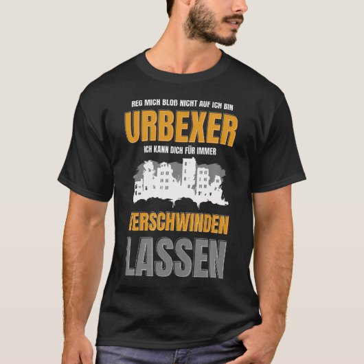 T-shirt Chemise d'exploration de lieux perdus Urbexer Expl (Devant)