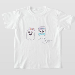 T-shirt Chemise d'Halloween avec ses frères et soeurs fant