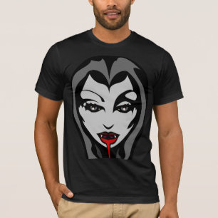 T-shirt Chemise d'Halloween Éffrayant Vampire Unisex Chemi