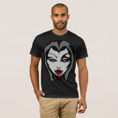 T-shirt Chemise d'Halloween Éffrayant Vampire Unisex Chemi (Devant entier)