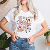 T-shirt Chemise d'Halloween enseignant d'amour