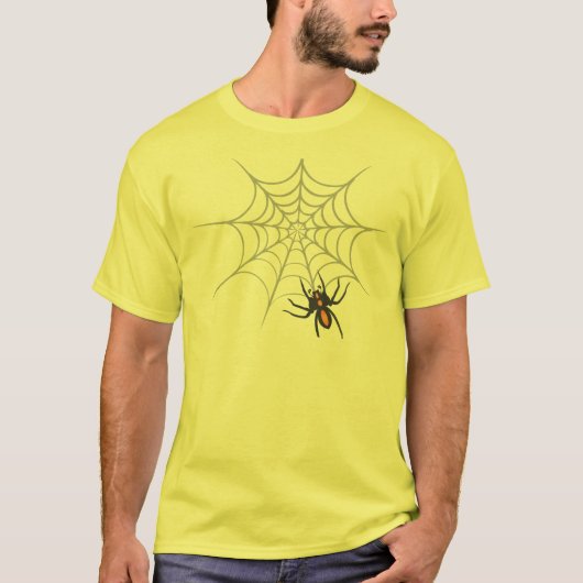 T-shirt Chemise d'Halloween Scarey Spider (Devant)