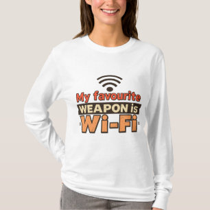 T-shirt Chemise d'Humour Retro Vintage Tech - Drôle Intern