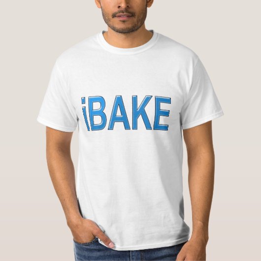 T-shirt chemise d'iBAKE (Devant)