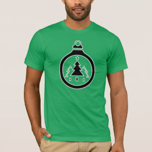 T-shirt Chemise d'icône d'arbre de Noël