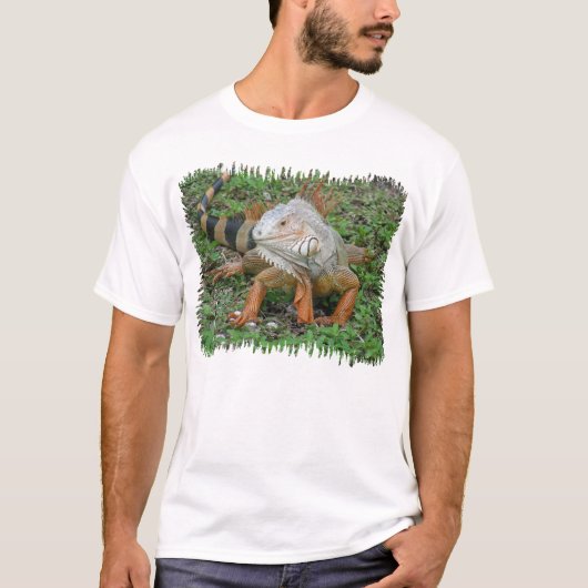 T-shirt chemise d'iguane (Devant)