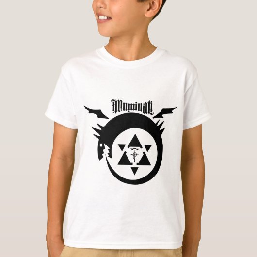 T-shirt Chemise d'Illuminati (Devant)