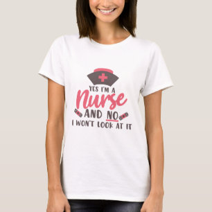 T-shirt Chemise d'infirmière, infirmière, cadeau pour