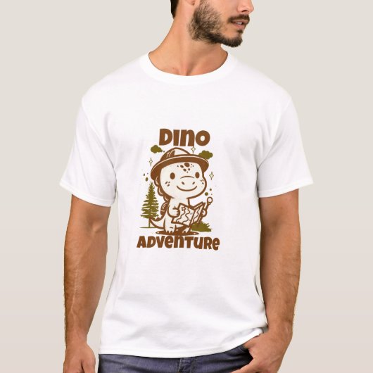 T-shirt Chemise Dino Adventure Explorer (Devant)