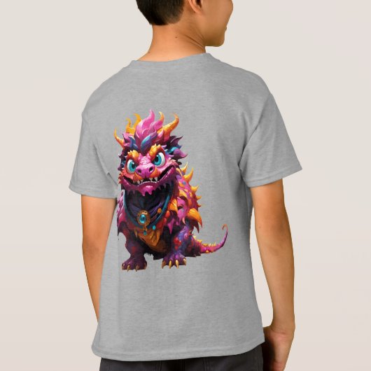 T-shirt Chemise Dino Dragon Adventure (Dos)