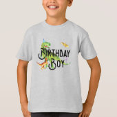 T-shirt Chemise Dinosaur Anniversaire (Devant)