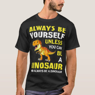 T-shirt Chemise Dinosaur pour Enfants Garçons Filles Dinos