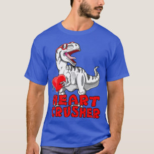T-shirt Chemise Dinosaure Valentines Jour Coeur Croiseur T