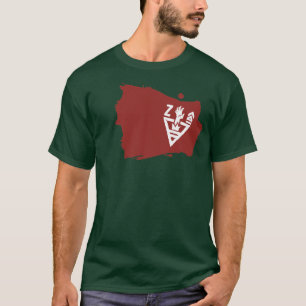 T-shirt Chemise d'insignes d'armée de zombi