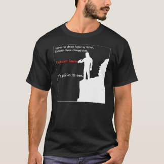 T-shirt Chemise d'obscurité de sauce à explosion