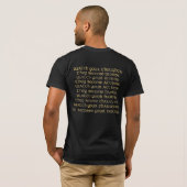 T-shirt Chemise d'Odin de grêle (Dos entier)