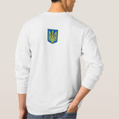 T-shirt Chemise d'Oi Yoi Yoi Tryzub d'Ukrainien (Dos)