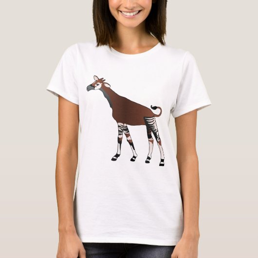 T-shirt Chemise d'okapi (Devant)