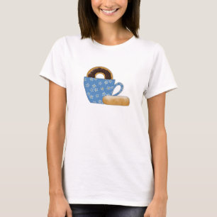 T-shirt Chemise Donuts et Café