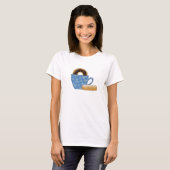T-shirt Chemise Donuts et Café (Devant entier)