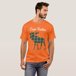 T-shirt Chemise d'orignal tartan du Cap-Breton