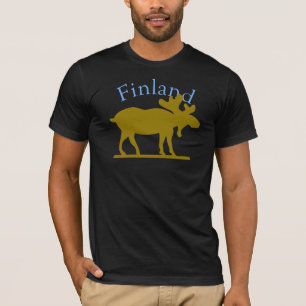 T-shirt Chemise d'orignaux de la Finlande