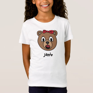 T-Shirt Chemise d'ours de fille