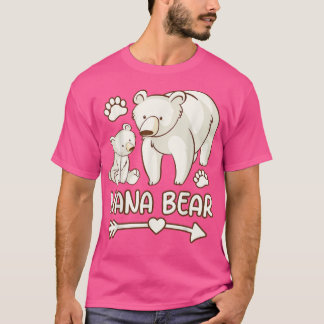 T-shirt chemise d'ours grand-mère, chemise d'ours nana pou