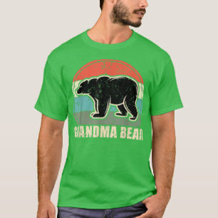 T-shirt chemise d'ours grand-mère pour femmes, chemise d'o
