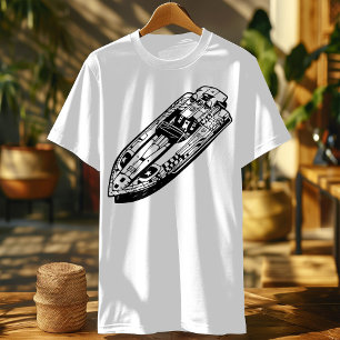 T-shirt Chemise Drag Boat Racing Accélération Jet Hydro