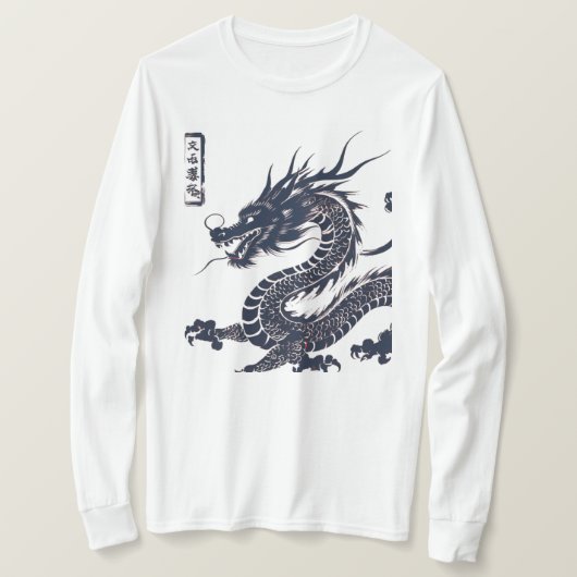 T-shirt Chemise Dragon (Design devant)