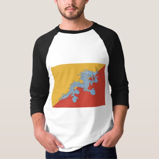 T-shirt Chemise Dragon Bleue (Devant)