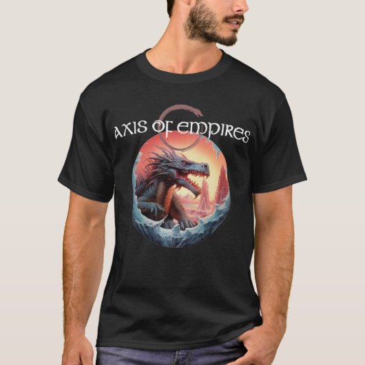 T-shirt Chemise Dragon du Chaos (Devant)