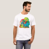 T-shirt Chemise Dragon Fire (Devant entier)